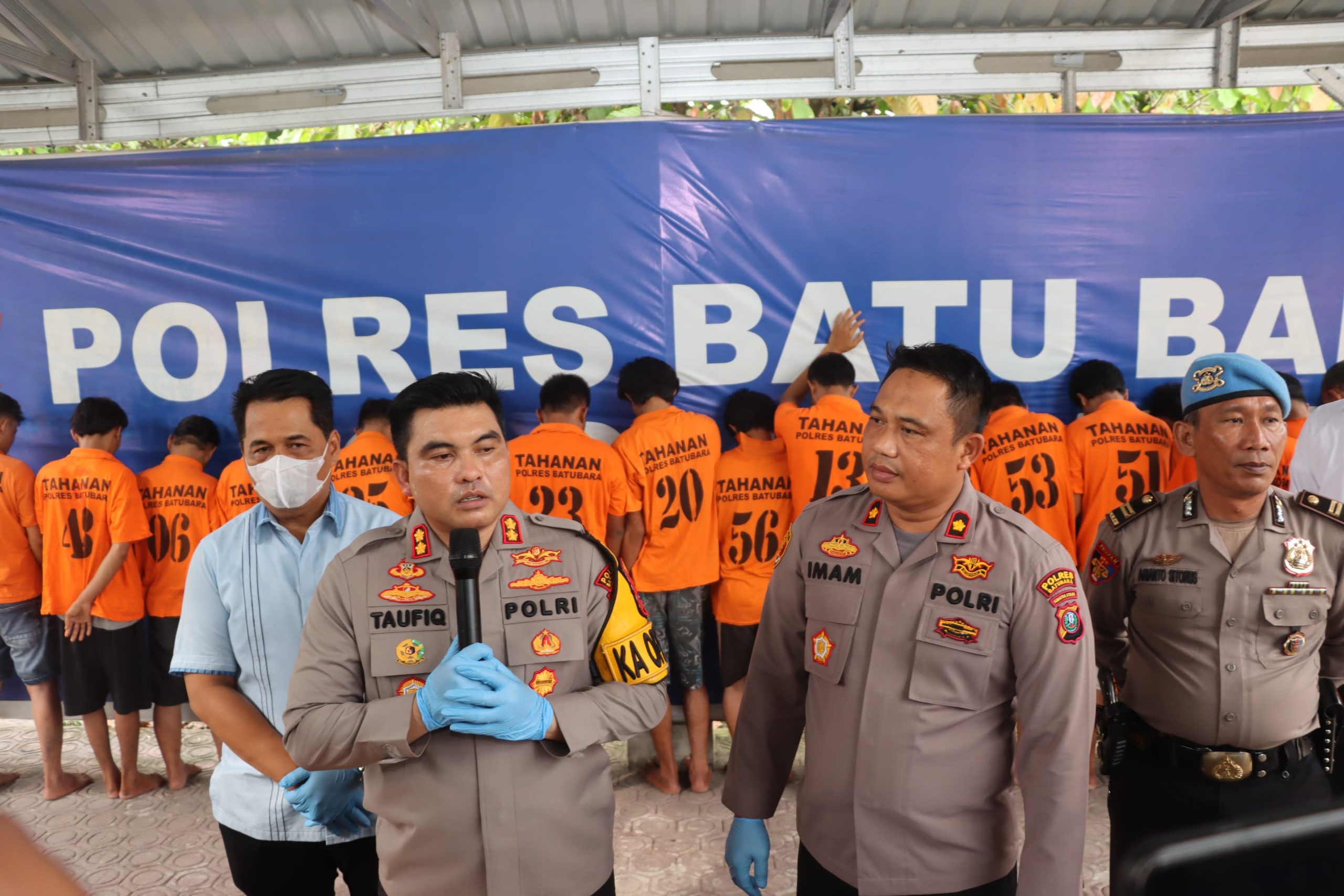 Polres Batubara Kunjungi 15 SMA/SMK, Edukasi Narkoba dan Bullying
