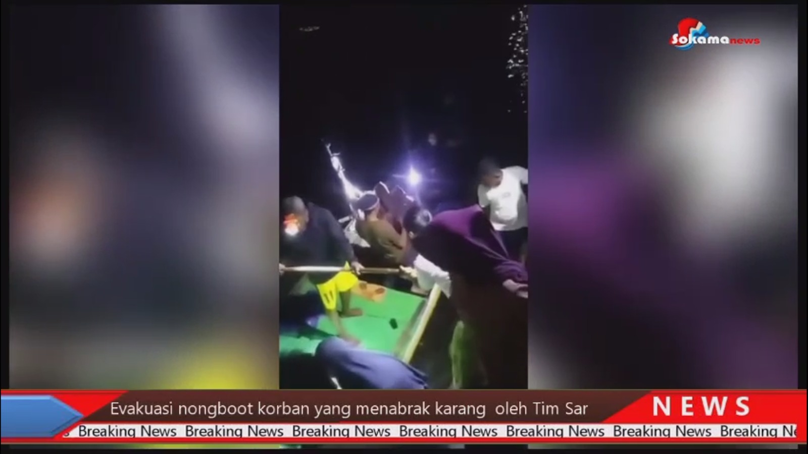 SN 10 Mar 2025, Pasien Dan Belasan Penumpang Perahu Longboat Di Evakuasi Tim Sar